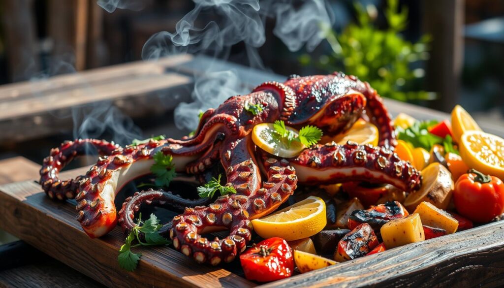 grilled octopus