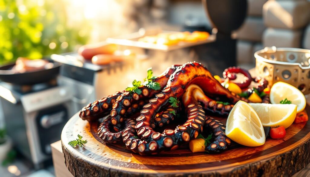 grilled octopus