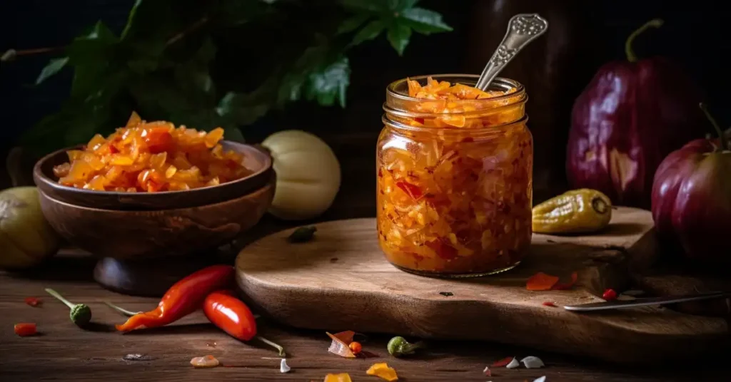 homemade-spicy-pepper-relish