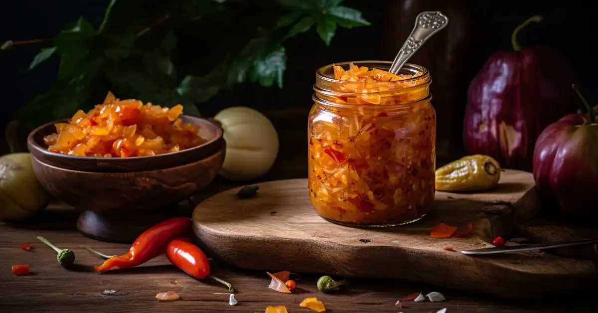 homemade-spicy-pepper-relish